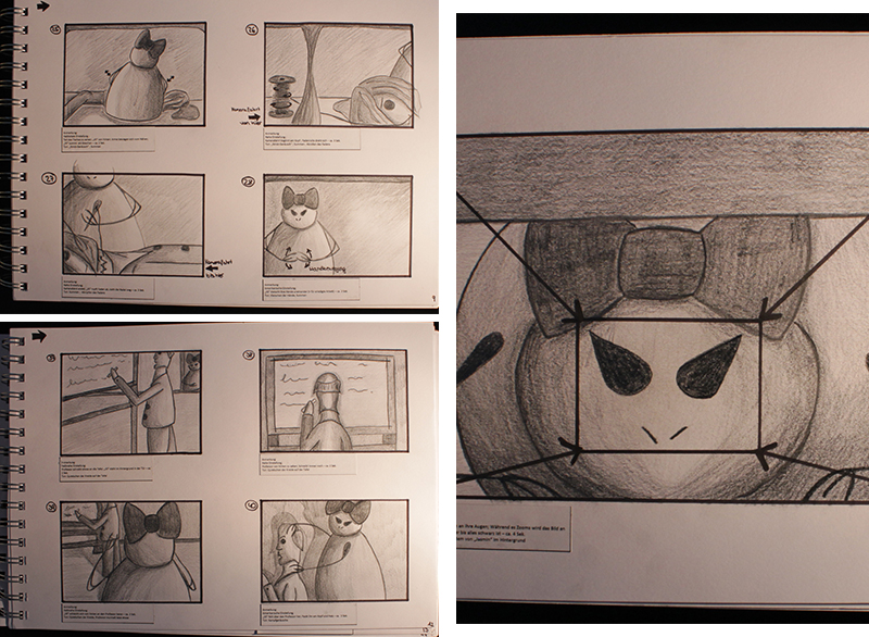 Traditional Art - Destrudo Storyboard Pencil